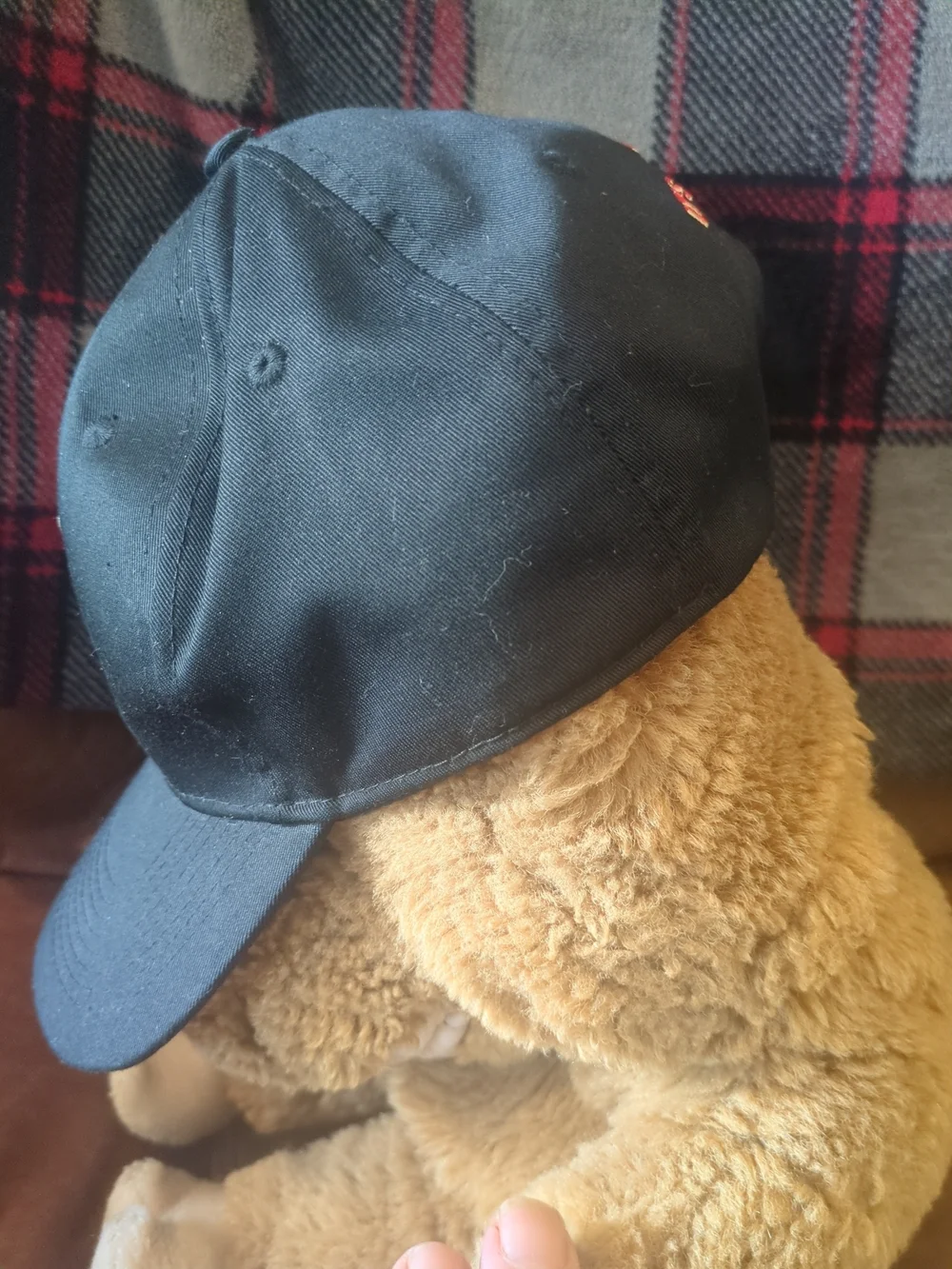 Bojangles Embroidered Logo Black Workers Baseball Cap